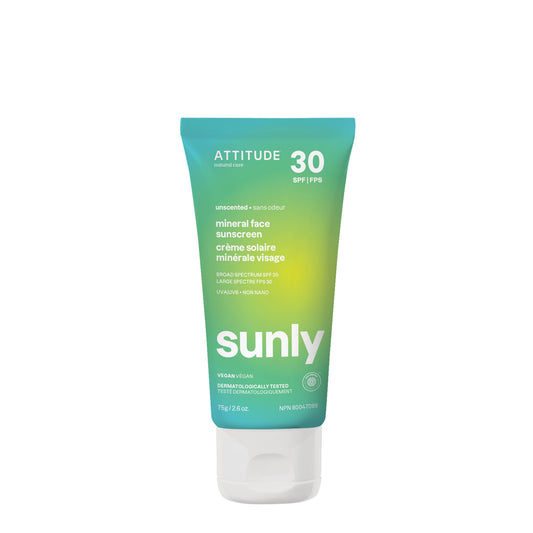 Crème solaire minérale pour le visage FPS 30