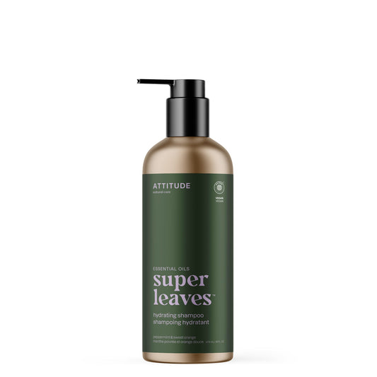 ATTITUDE Super Leaves Essential huile essentielle shampoing hydratant Menthe poivrée et orange douce 19104-btob_fr?_main? 473ml