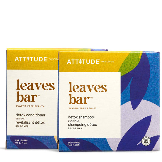ATTITUDE leaves bar Duo shampoings revitalisant detoxifiant BDL_a104_17133